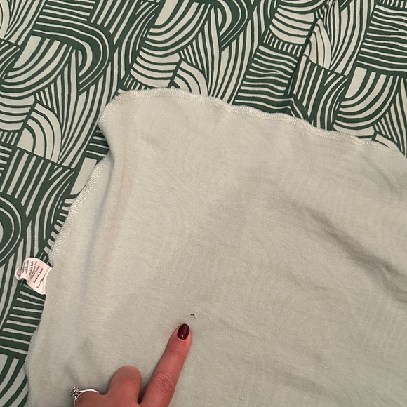 Kate Quinn Green Camouflage 100% Organic Cotton Swaddle Baby Blankey - Picture 5 of 5